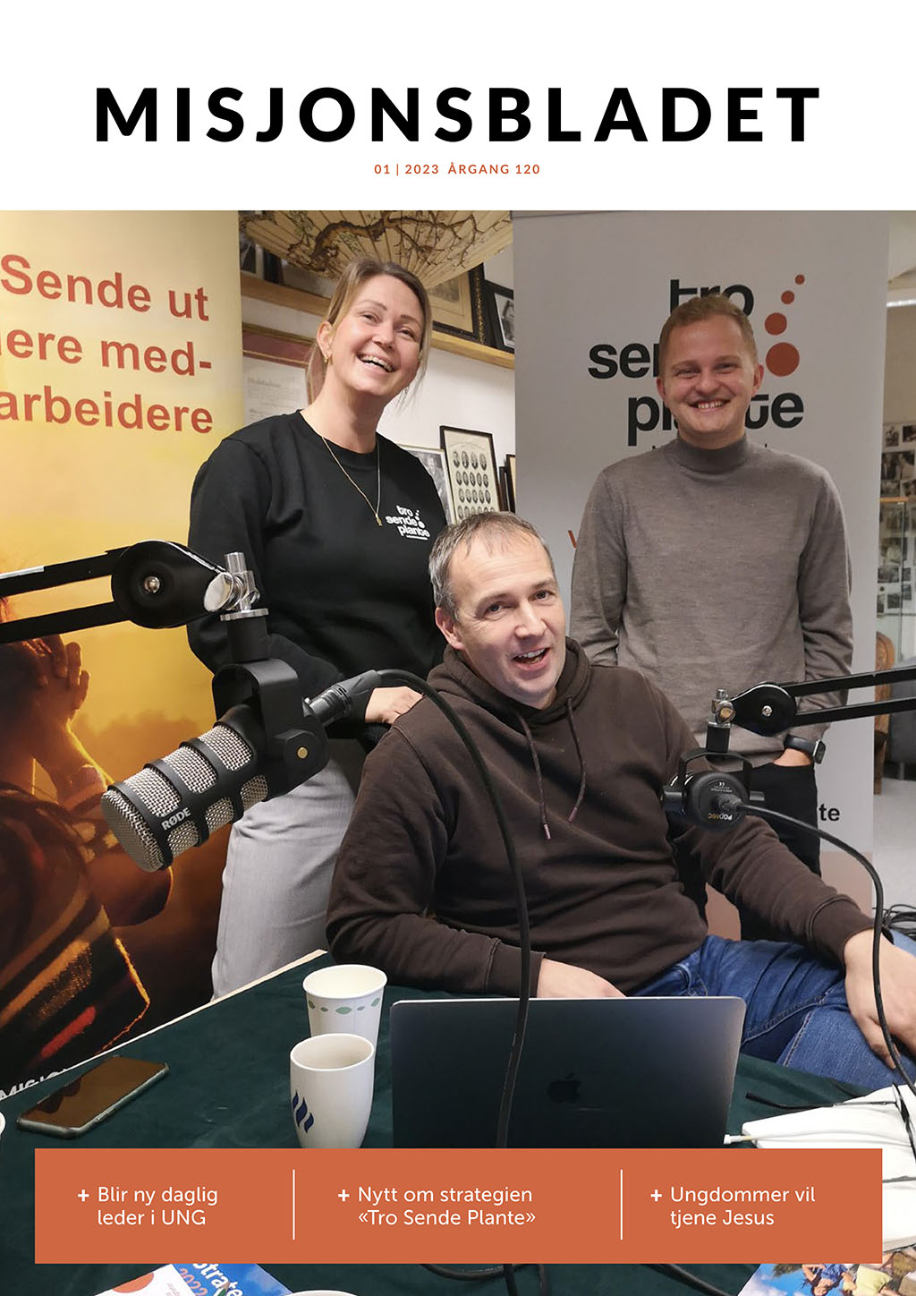 Link til å lese Misjonsbladet på issuu.com